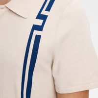 J.Lindeberg Golf Shirt - Rylan Knit Regular Fit - Moonbeam SH26