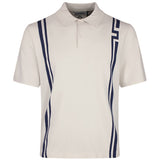 J.Lindeberg Golf Shirt - Rylan Knit Regular Fit - Moonbeam SH26