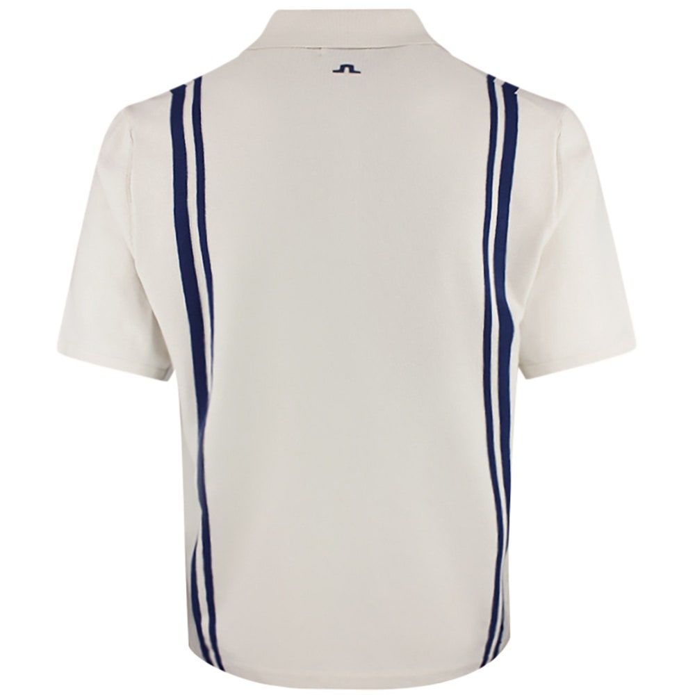 J.Lindeberg Golf Shirt - Rylan Knit Regular Fit - Moonbeam SH26