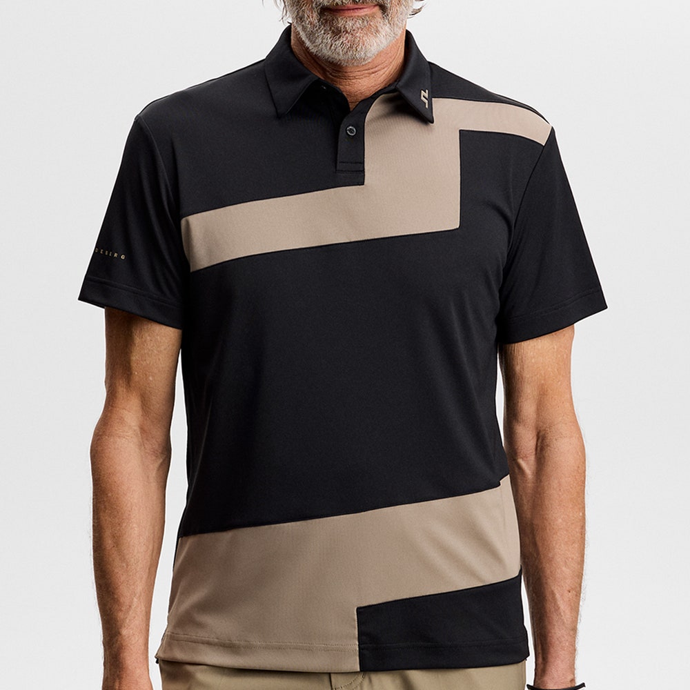 J.Lindeberg Golf Shirt - Sidd Reg. Fit Polo - Brindle AW26