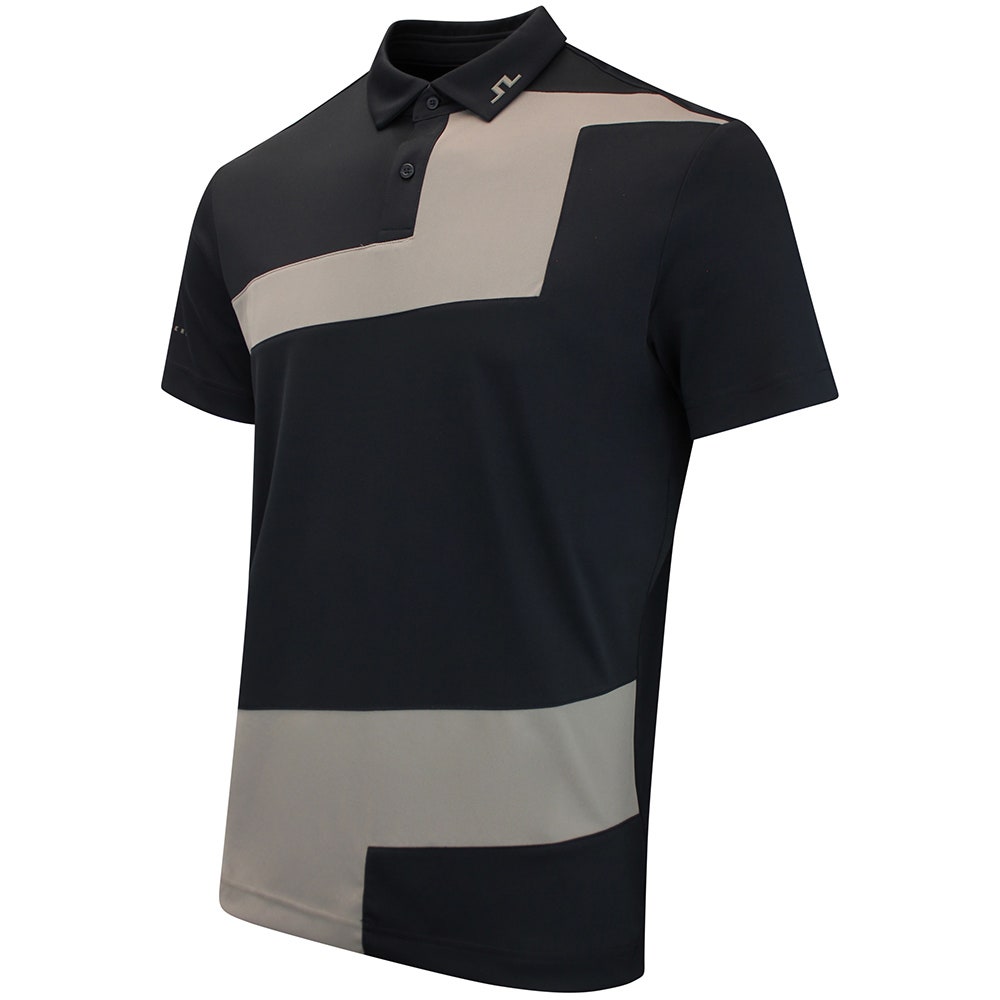 J.Lindeberg Golf Shirt - Sidd Reg. Fit Polo - Brindle AW26
