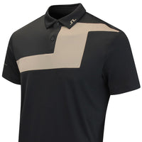 J.Lindeberg Golf Shirt - Sidd Reg. Fit Polo - Brindle AW26