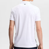 J.Lindeberg Golf Shirt - Sidd Reg. Fit Polo - White AW26