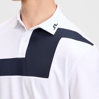 J.Lindeberg Golf Shirt - Sidd Reg. Fit Polo - White AW26