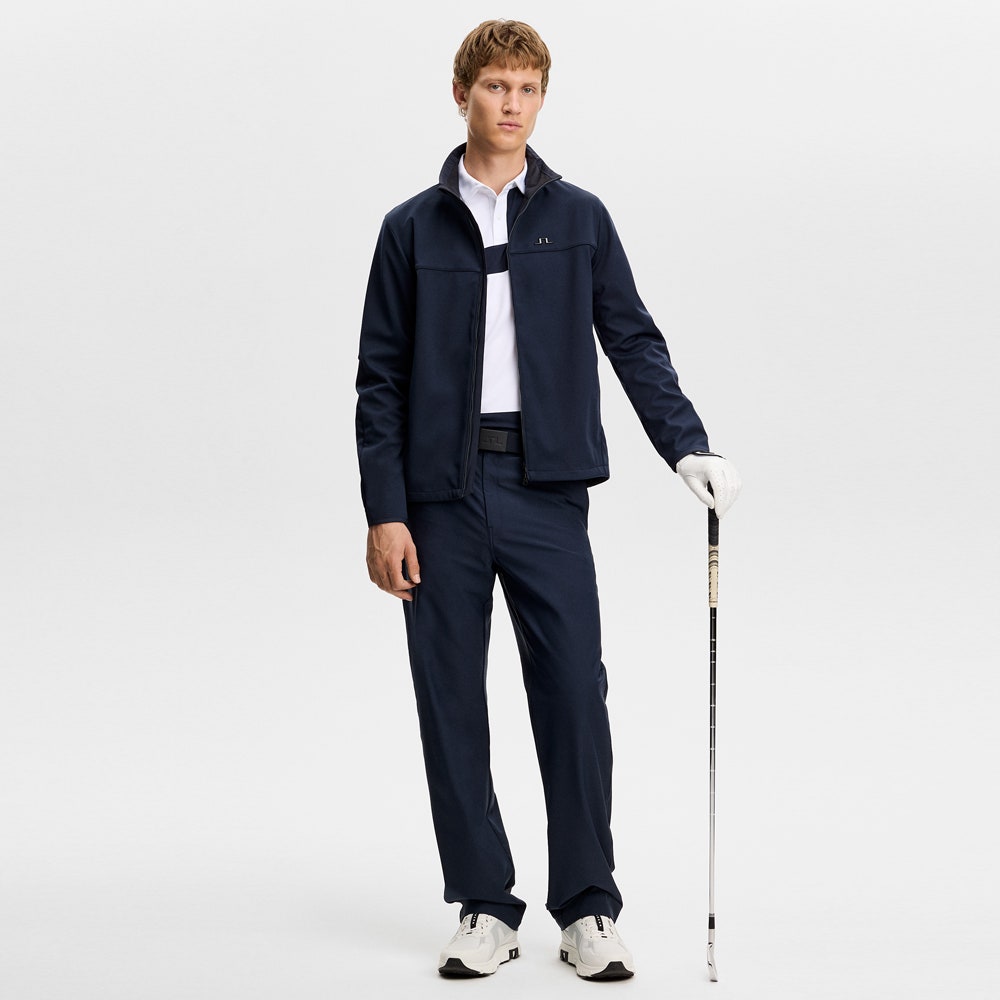J.Lindeberg Golf Shirt - Sidd Reg. Fit Polo - White AW26