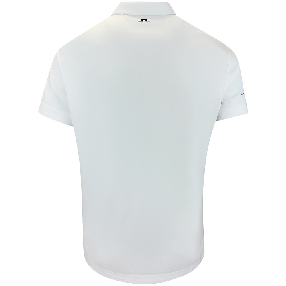 J.Lindeberg Golf Shirt - Sidd Reg. Fit Polo - White AW26