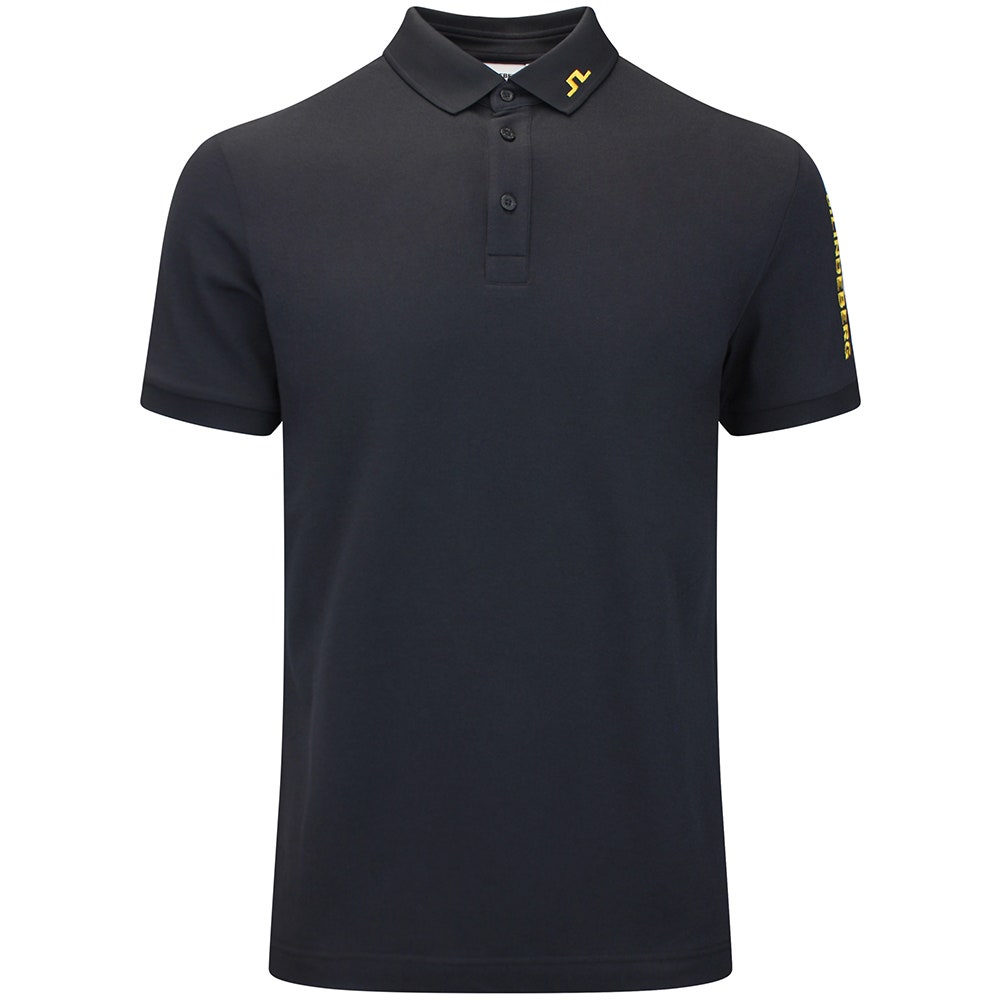 J.Lindeberg Golf Shirt - Tour Tech Pique Reg. Fit - Black 2026