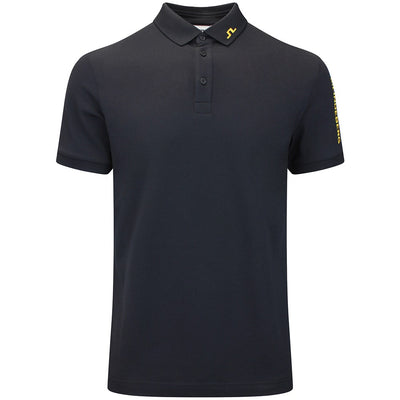 J.Lindeberg Golf Shirt - Tour Tech Pique Reg. Fit - Black 2026