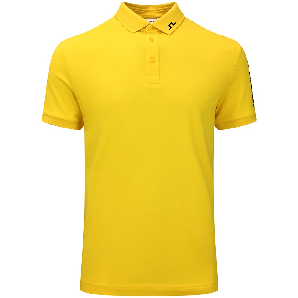 J.Lindeberg Golf Shirt - Tour Tech Pique Reg. Fit - Bumblebee 2026