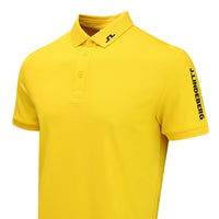 J.Lindeberg Golf Shirt - Tour Tech Pique Reg. Fit - Bumblebee 2026