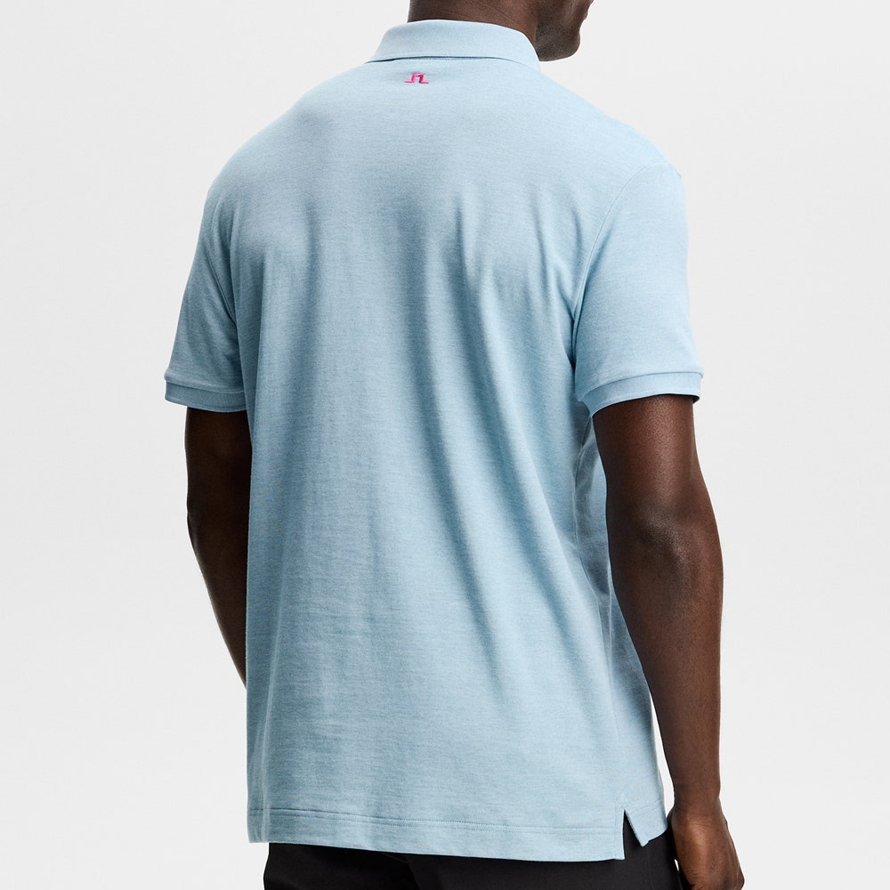 J.Lindeberg Golf Shirt - Tour Tech Pique Reg. Fit - Forget-Me-Not 2026