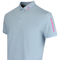 J.Lindeberg Golf Shirt - Tour Tech Pique Reg. Fit - Forget-Me-Not 2026