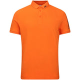 J.Lindeberg Golf Shirt - Tour Tech Pique Reg. Fit - Golden Poppy 2026