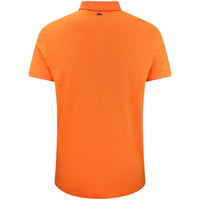 J.Lindeberg Golf Shirt - Tour Tech Pique Reg. Fit - Golden Poppy 2026