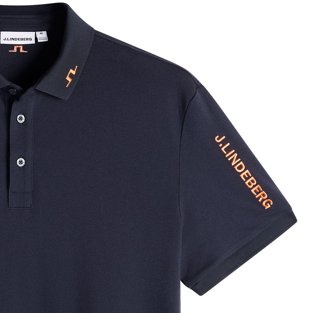 J.Lindeberg Golf Shirt - Tour Tech Pique Reg. Fit - JL Navy 2026