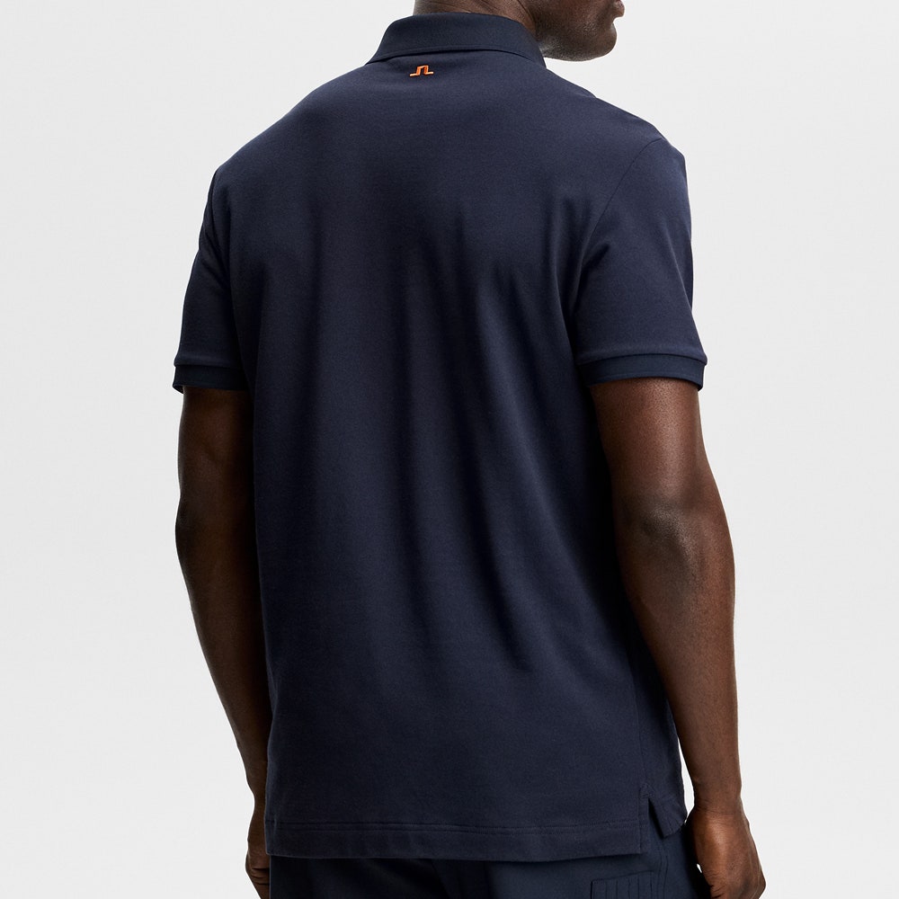 J.Lindeberg Golf Shirt - Tour Tech Pique Reg. Fit - JL Navy 2026