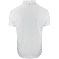 J.Lindeberg Golf Shirt - Tour Tech Pique Reg. Fit - White 2026