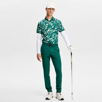 J.Lindeberg Golf Shirt - Tour Tech Print Reg. Fit - BF Forest AW26