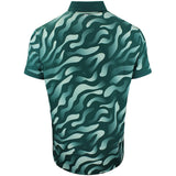 J.Lindeberg Golf Shirt - Tour Tech Print Reg. Fit - BF Forest AW26