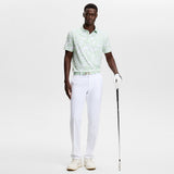 J.Lindeberg Golf Shirt - Tour Tech Print Reg. Fit - BF S. Green AW26