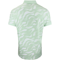J.Lindeberg Golf Shirt - Tour Tech Print Reg. Fit - BF S. Green AW26