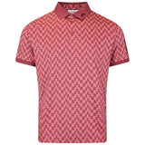J.Lindeberg Golf Shirt - Tour Tech Print Reg. Fit - BS Apple SS26