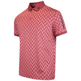 J.Lindeberg Golf Shirt - Tour Tech Print Reg. Fit - BS Apple SS26