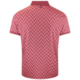 J.Lindeberg Golf Shirt - Tour Tech Print Reg. Fit - BS Apple SS26