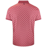 J.Lindeberg Golf Shirt - Tour Tech Print Reg. Fit - BS Apple SS26