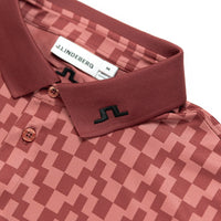 J.Lindeberg Golf Shirt - Tour Tech Print Reg. Fit - BS Apple SS26