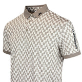 J.Lindeberg Golf Shirt - Tour Tech Print Reg. Fit - BS Brindle SS26