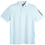 J.Lindeberg Golf Shirt - Tour Tech Print Reg. Fit - BS Skylight SS26