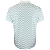 J.Lindeberg Golf Shirt - Tour Tech Print Reg. Fit - BS Skylight SS26