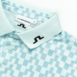 J.Lindeberg Golf Shirt - Tour Tech Print Reg. Fit - BS Skylight SS26