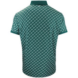 J.Lindeberg Golf Shirt - Tour Tech Print Reg. Fit - CJS Forest AW26