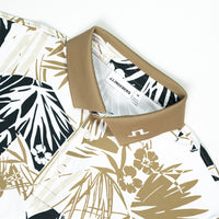 J.Lindeberg Golf Shirt - Tour Tech Print Reg. Fit - Grove Kelp SH26