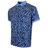 J.Lindeberg Golf Shirt - Tour Tech Print Reg. Fit - Oak Federal SS26