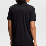 J.Lindeberg Golf Shirt - Tour Tech Regular Fit - Black AW26