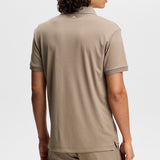 J.Lindeberg Golf Shirt - Tour Tech Regular Fit - Brindle AW26