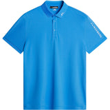 J.Lindeberg Golf Shirt - Tour Tech Regular Fit - Sonic Blue AW25