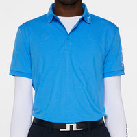 J.Lindeberg Golf Shirt - Tour Tech Regular Fit - Sonic Blue AW25