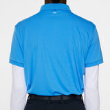 J.Lindeberg Golf Shirt - Tour Tech Regular Fit - Sonic Blue AW25