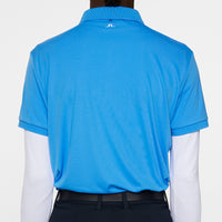 J.Lindeberg Golf Shirt - Tour Tech Regular Fit - Sonic Blue AW25
