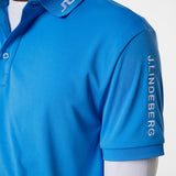 J.Lindeberg Golf Shirt - Tour Tech Regular Fit - Sonic Blue AW25