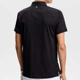J.Lindeberg Golf Shirt - Tour Tech Slim Fit - Black SS26
