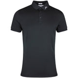 J.Lindeberg Golf Shirt - Tour Tech Slim Fit - Black SS26