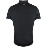 J.Lindeberg Golf Shirt - Tour Tech Slim Fit - Black SS26