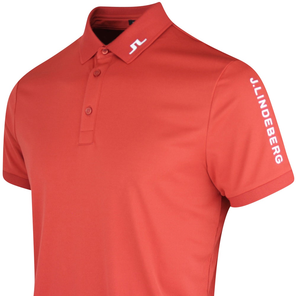 J.Lindeberg Golf Shirt - Tour Tech Slim Fit - Bossa Nova AW25