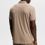 J.Lindeberg Golf Shirt - Tour Tech Slim Fit - Brindle SS26