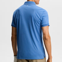 J.Lindeberg Golf Shirt - Tour Tech Slim Fit - Federal Blue SS26